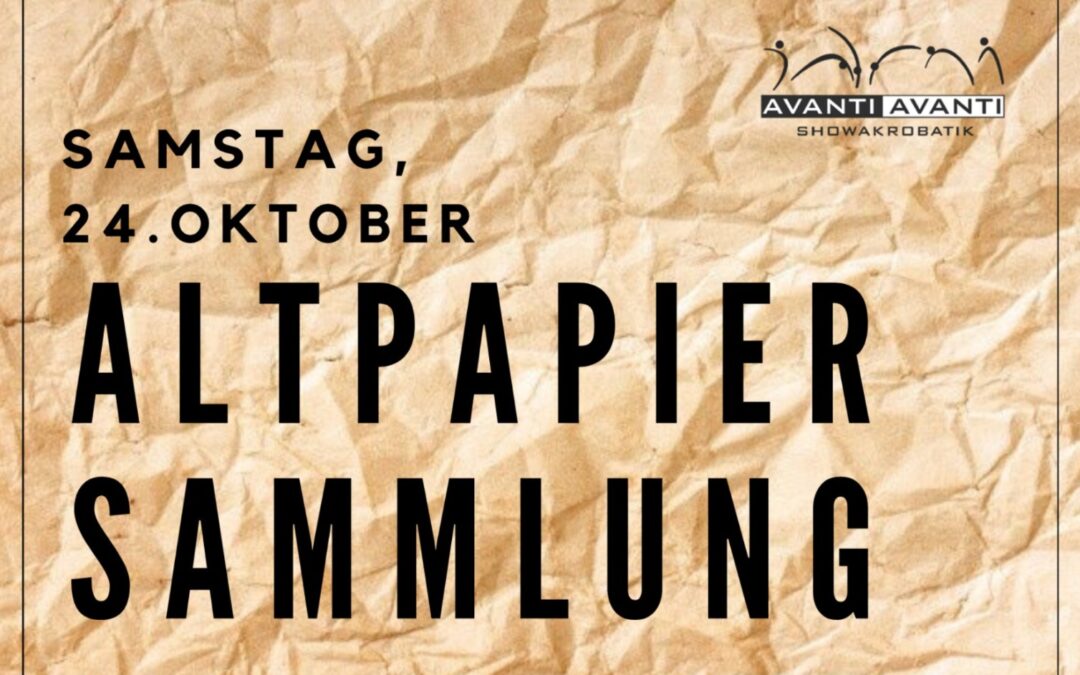 Avanti – Altpapiersammlung